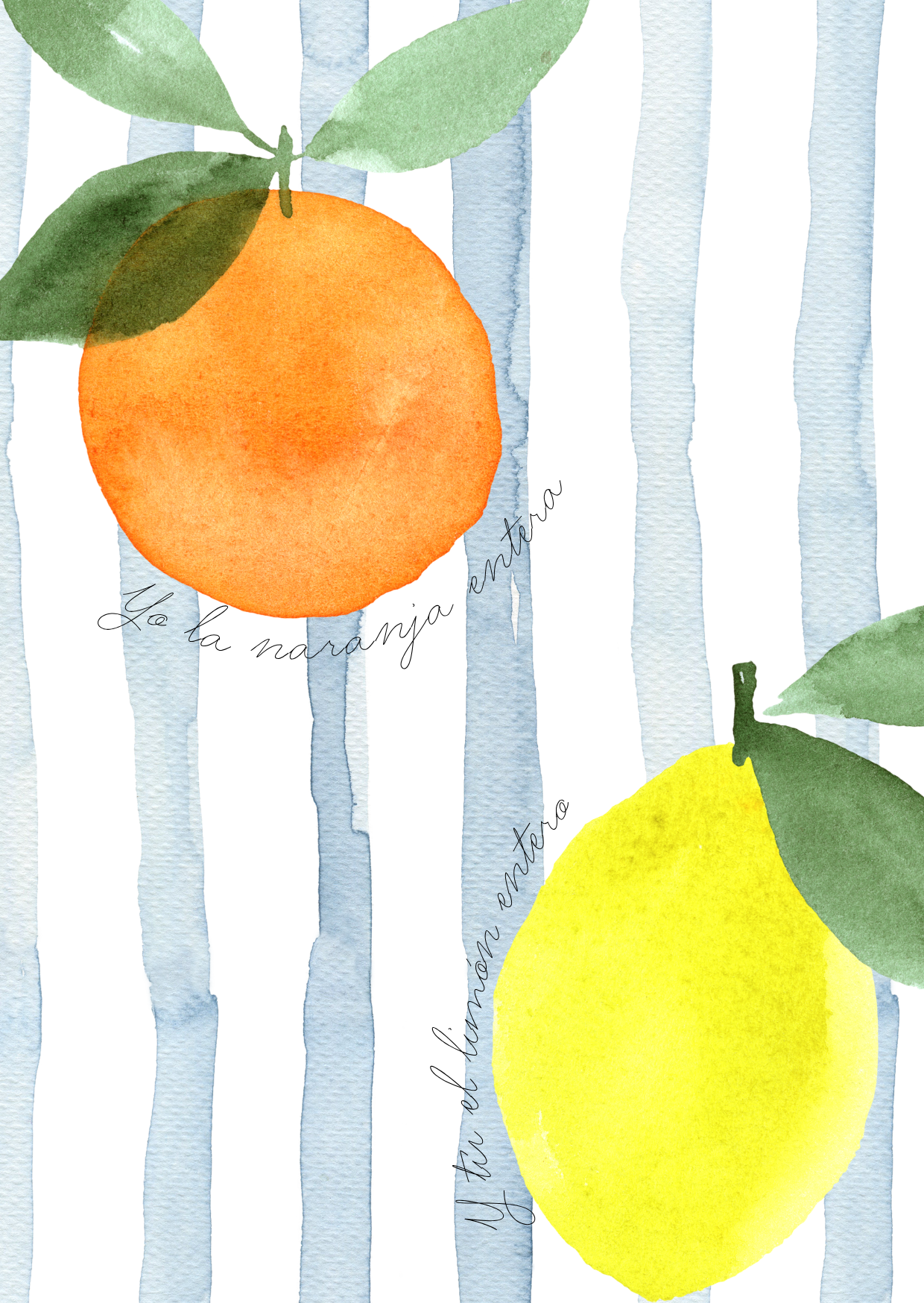 La naranja y el limón