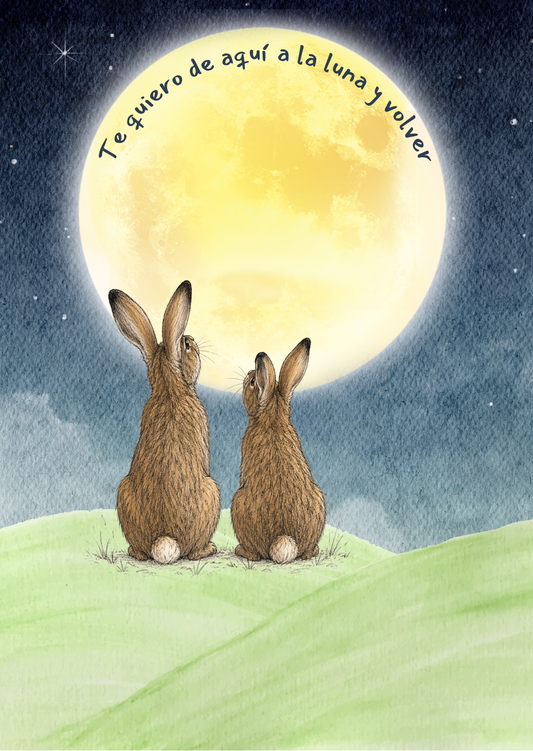 Te quiero de aquí a la luna y volver