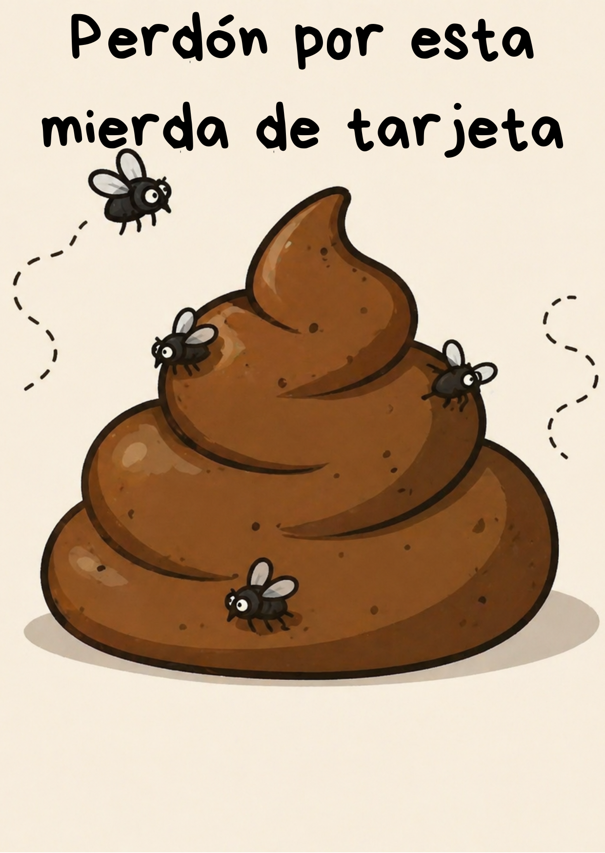 Esta tarjeta es una mierda