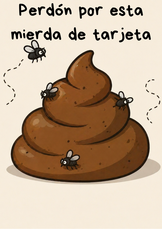 Esta tarjeta es una mierda