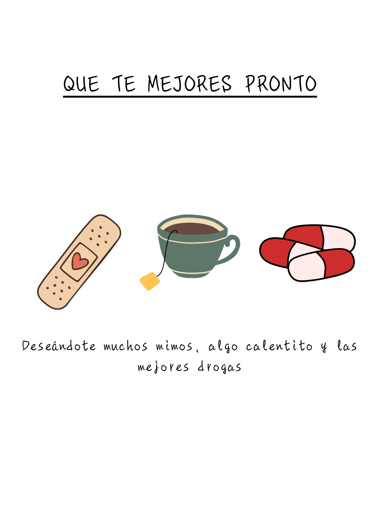 Que te mejores pronto