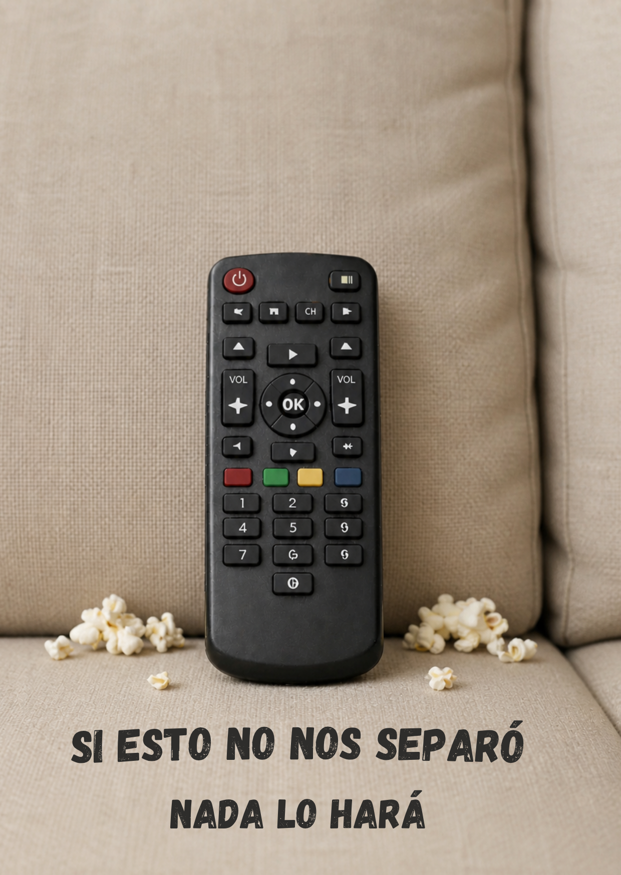 Si esto no nos separó, nada lo hará