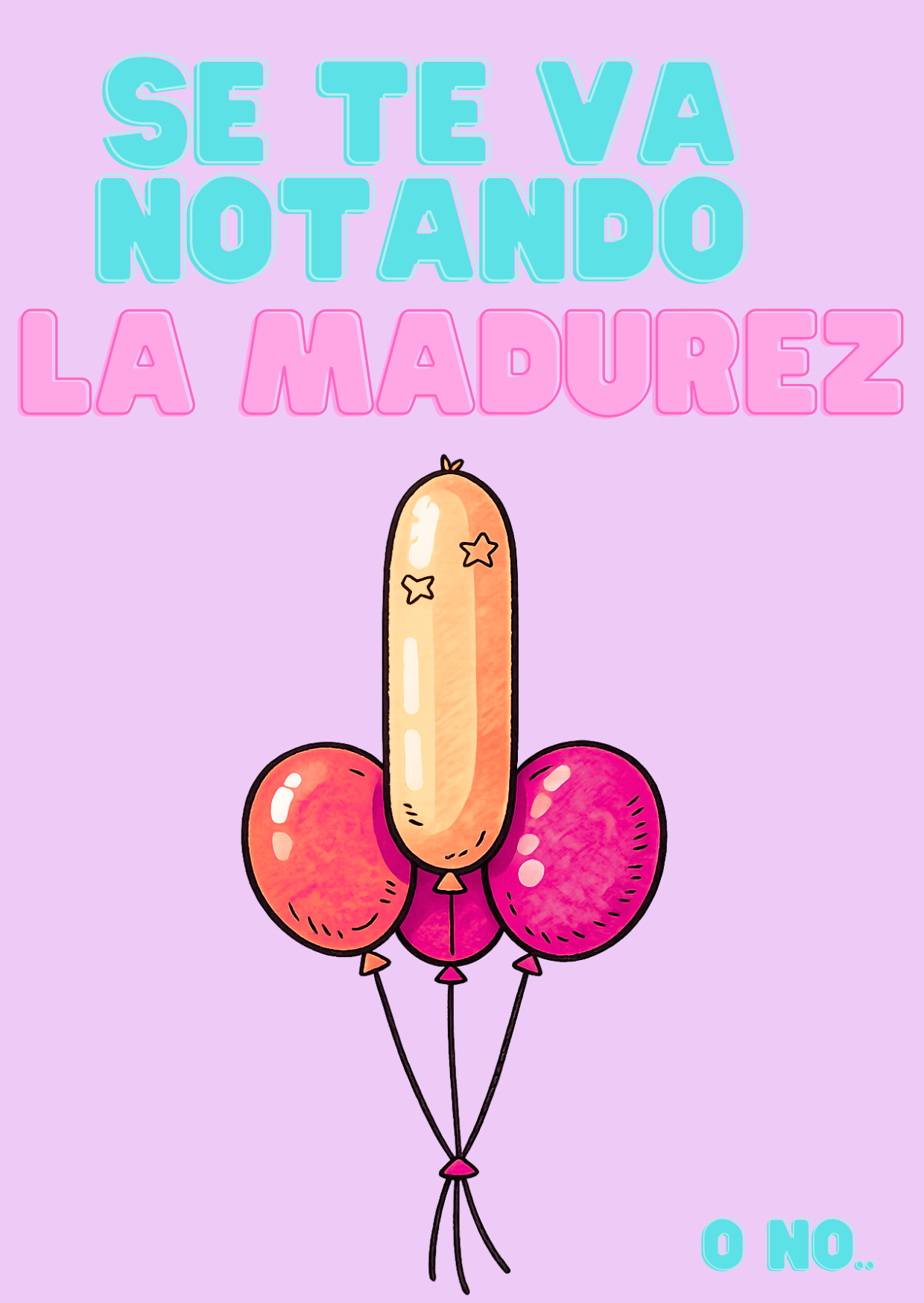 Se te va notando la madurez