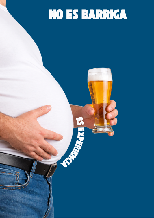 No es barriga, es experiencia