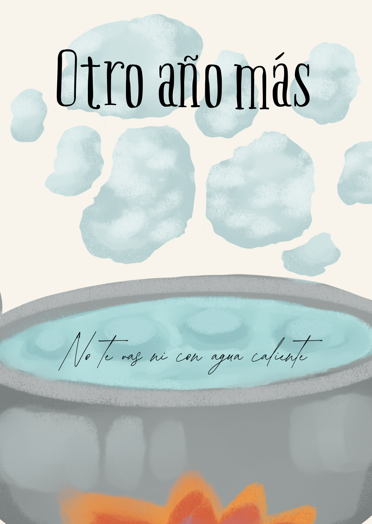 Otro año más. ¡Ni con agua caliente!